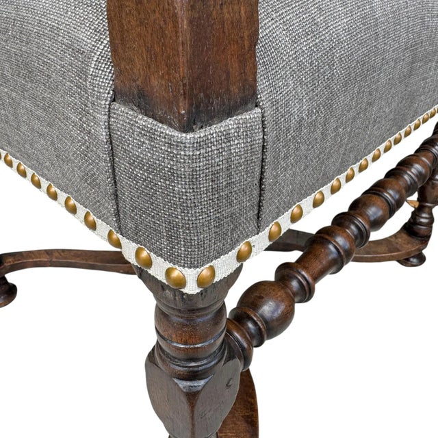 17th Century Louis XIII Armchair For Sale - Image 9 of 14