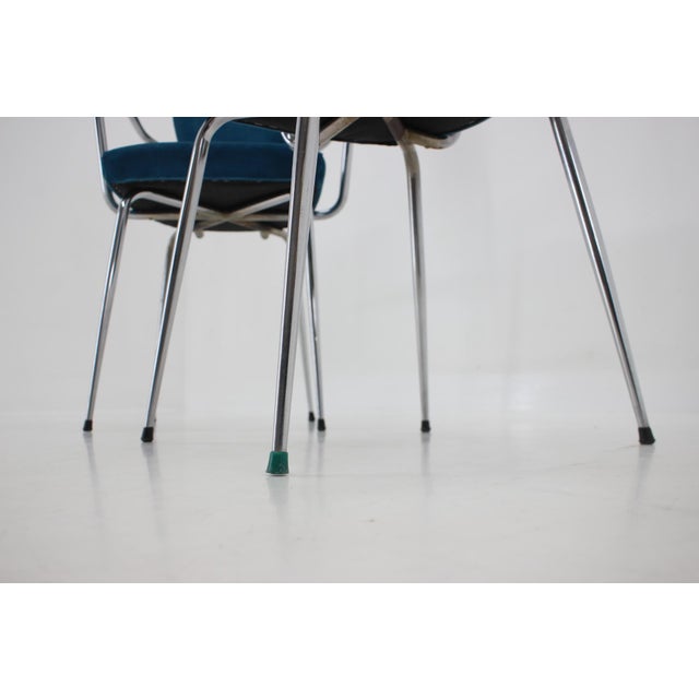 Set of Italian Armchairs in Corduroy, 1960s For Sale - Image 14 of 16