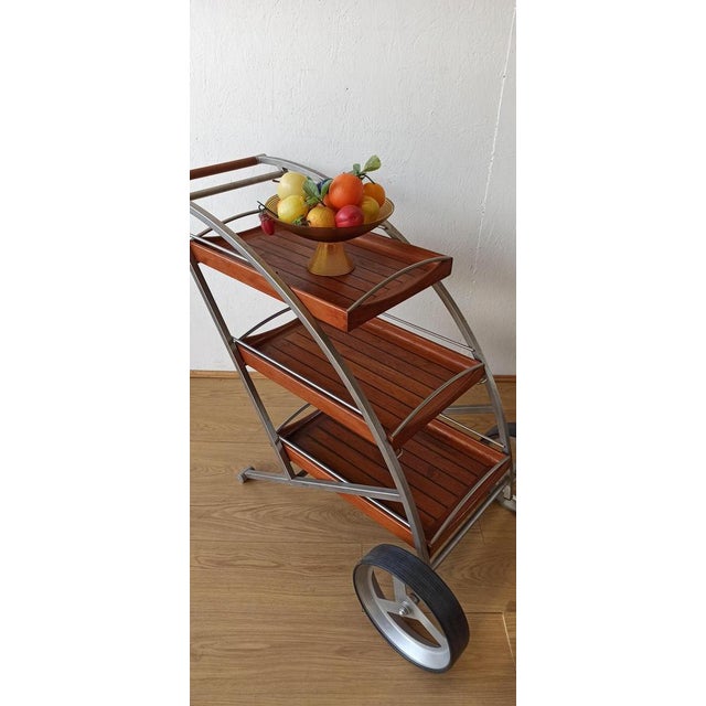 Vintage Danish Bar Cart by Kircodan, 2000s For Sale - Image 6 of 18