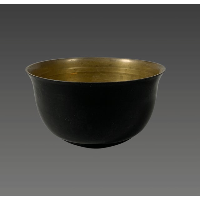 Art Deco Lacquered Bronze Bowl by Jean Dunand, 1930 For Sale - Image 6 of 6