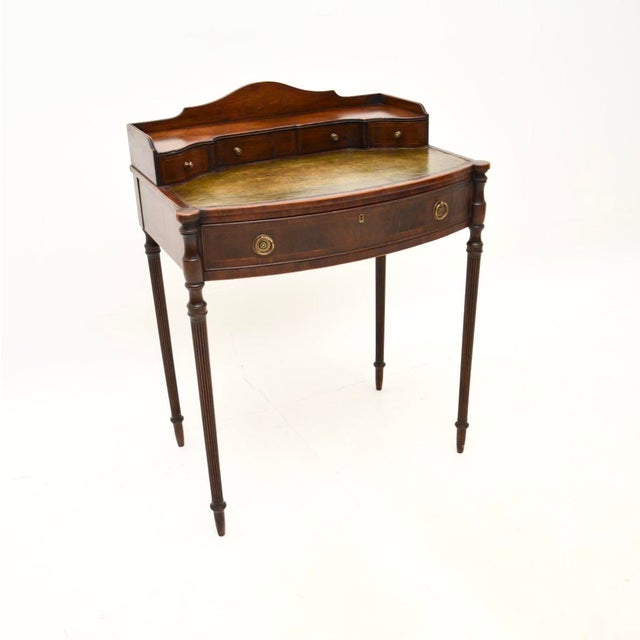 Regency Sheraton Escritoire Desk, 1910 For Sale - Image 11 of 11