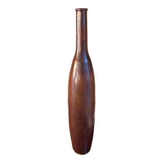 Monumental Decorative Bottle Vase For Sale