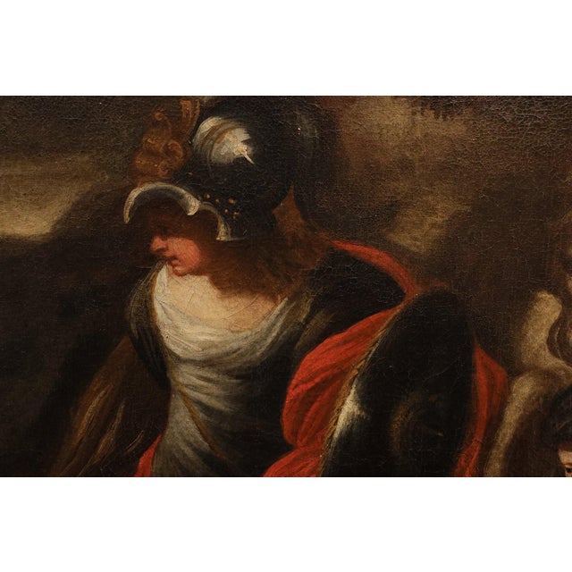 Workshop of Stefano Magnasco, Erminia Among the Shepherds, 1680, Oil on Canvas For Sale - Image 10 of 16