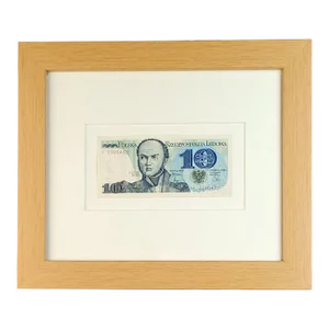 Vintage Polish Currency, Framed