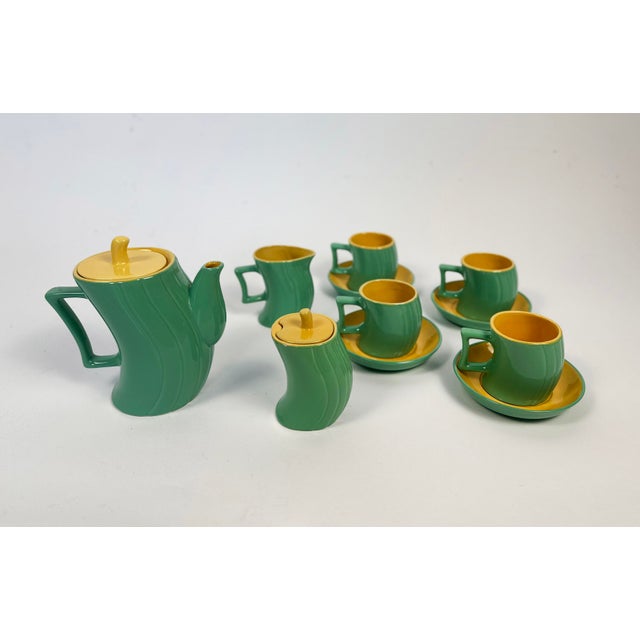 Postmodern Coffee Service by Massimo Iosa Ghini for Naj Oleari, 1980s, Set of 11 For Sale - Image 9 of 9