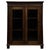 An outstanding 19th-century Victorian carved oak display cabinet, exceptionally well made and distinguished by its...