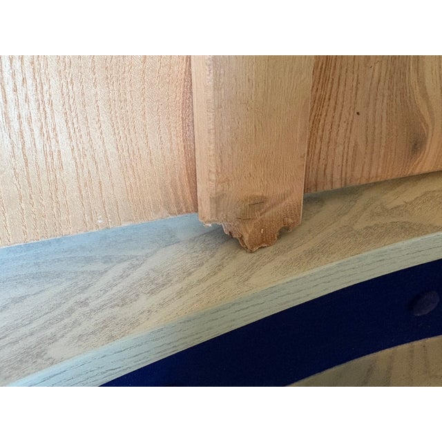 Sideboard with Mirror and Bedside Table and Stool, Set of 5 For Sale - Image 6 of 7