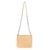 Beige Vintage Beige Quilted Lambskin Square CC Flap Bag For Sale - Image 8 of 9