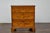 19th Century English 19th Century Pine Chest with Three Graduating Drawers and Brass Hardware For Sale - Image 5 of 12