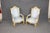 19th C. Pair French Napoleonic Style Armchairs, Giltwood & Blue Upholstery For Sale In Philadelphia - Image 6 of 16