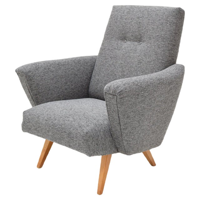 Mid-Century Czechoslovakian Armchair, 1960s For Sale