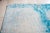 9x12 Stylish Sumptuous Aqua Abstract Modern Hand Knotted Wool Carpet Rug For Sale - Image 4 of 6