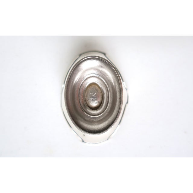 Sterling Silver Vessel or Jewelry Dish For Sale - Image 11 of 12