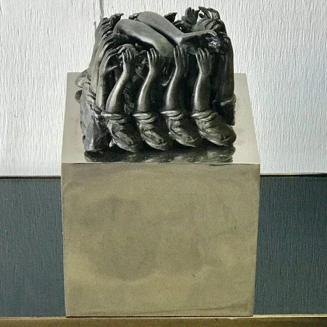 1970s Kenneth Treister Miami Holocaust Memorial Maquette For Sale In West Palm - Image 6 of 11