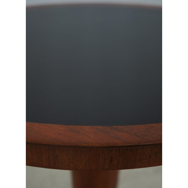 Pair Vintage French Empire Round Gueridon Side Tables W. Bronze Bases For Sale In Philadelphia - Image 6 of 14