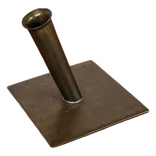 Mid-Century Modern Minimalist German Brass Pen Holder, 1950s For Sale