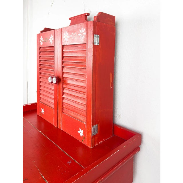 Vintage Refurbished Child's Desk Set For Sale - Image 15 of 18