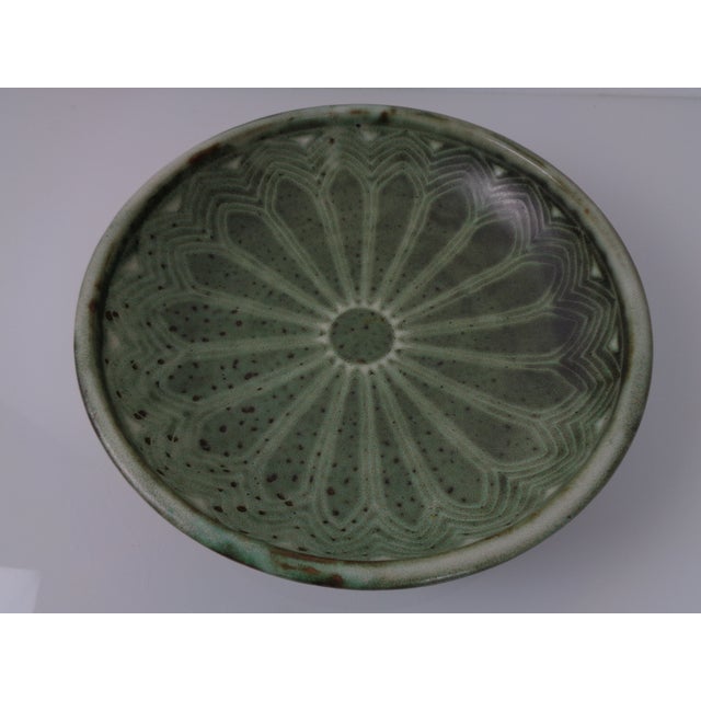 German Studio Ceramic Bowl by Monika Maetzel, 1960s For Sale - Image 4 of 16