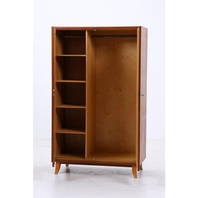 1960s Vintage Teak Wardrobe from Ohlendorfer Furniture, 1960s For Sale - Image 5 of 18