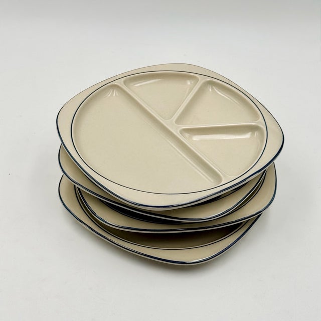 Compartment Plates from Rosenthal Studio-Linie, Germany, 1970s, Set of 4 For Sale - Image 9 of 13