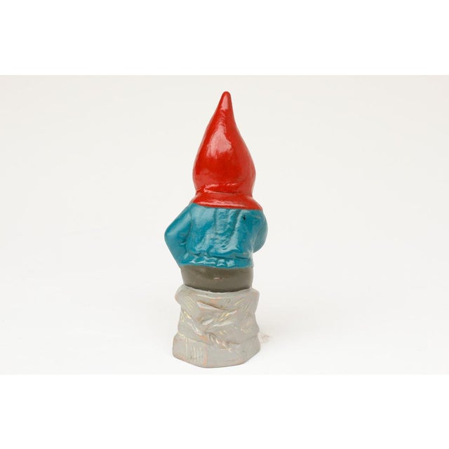 Terracotta Garden Gnome by VEB, 1950s For Sale - Image 4 of 12