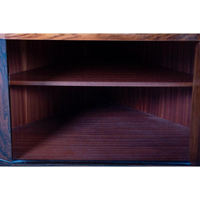 Mid-Century Danish Rosewood Bar Cabinet, 1960s For Sale - Image 6 of 10