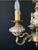Brown Antique Ceramic and Brass Chandelier, 1960s For Sale - Image 8 of 15