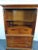 Late 20th Century Pennsylvania House Cherry Chippendale Style Linen Press For Sale - Image 5 of 12