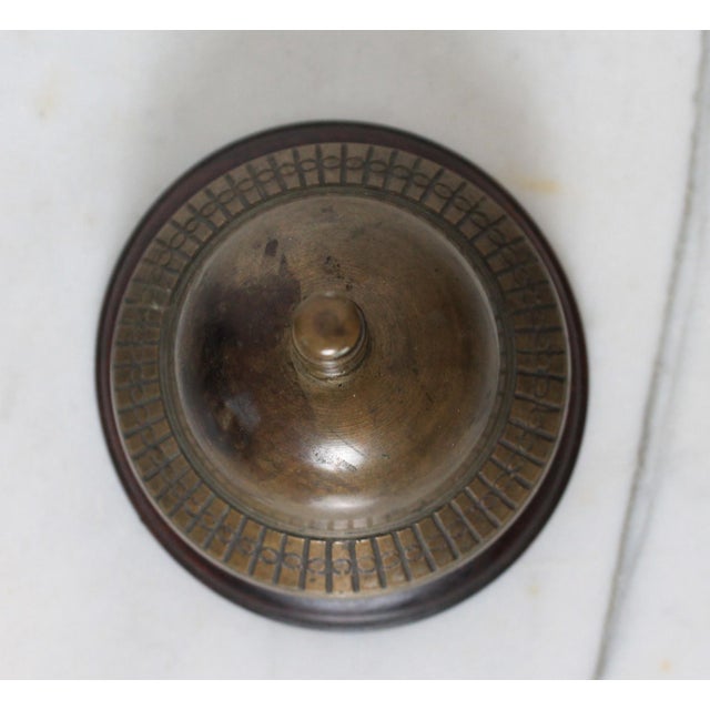 Mid 20th Century Vintage Service or Counter Call Bell For Sale - Image 5 of 6