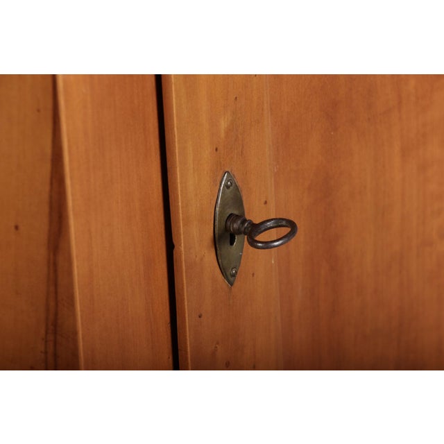 Antique Grandfather Clock in Cherry, Early 19th Century For Sale - Image 16 of 18