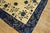 Antique Peking Chinese Classic Traditional Floral Ivory Square 1880s Rug For Sale In New York - Image 6 of 11