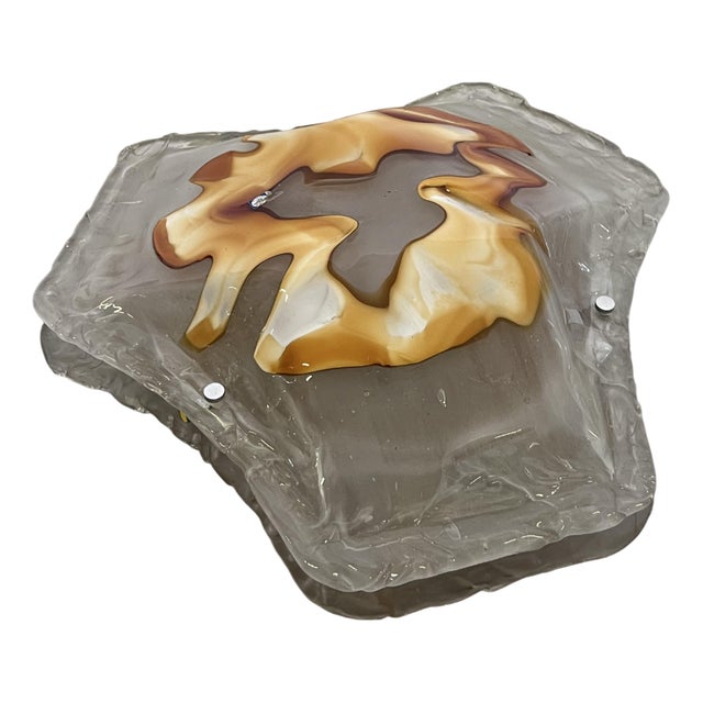 Murano Glass Table Lamp, 1970s For Sale