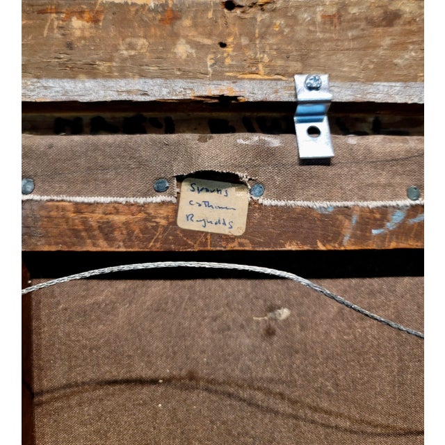 18th Century English School -Portrait of Mary Elwell -Oil Painting For Sale - Image 9 of 11