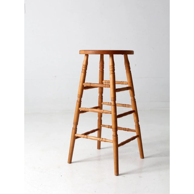 Vintage Union City Chair Co Stool For Sale - Image 4 of 12