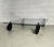 Glass Table with Wheels by Gae Aulenti for Fontanaarte, 1980s For Sale - Image 10 of 13