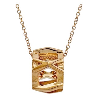 Tiffany & Co. X Open Pendant Necklace For Sale