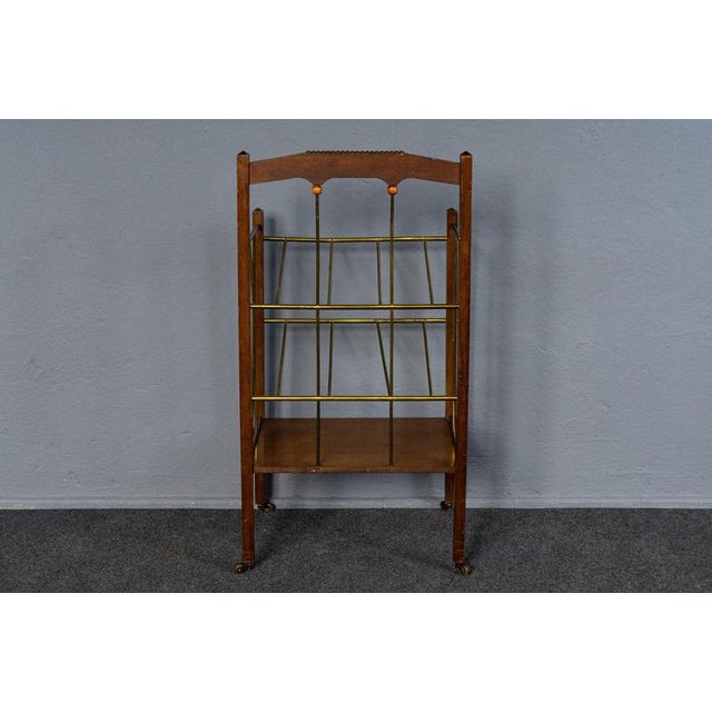 Art Nouveau Newspaper Rack, Early 20th Century For Sale - Image 5 of 18
