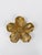 Vintage Brass Metal Flower Ashtray in the style of Gucci with Removable Petals, 1970s For Sale - Image 6 of 17