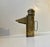 A rare hand-held mining or ship lantern in patinated brass. Despite being around 100 years old it has an almost futuristic...