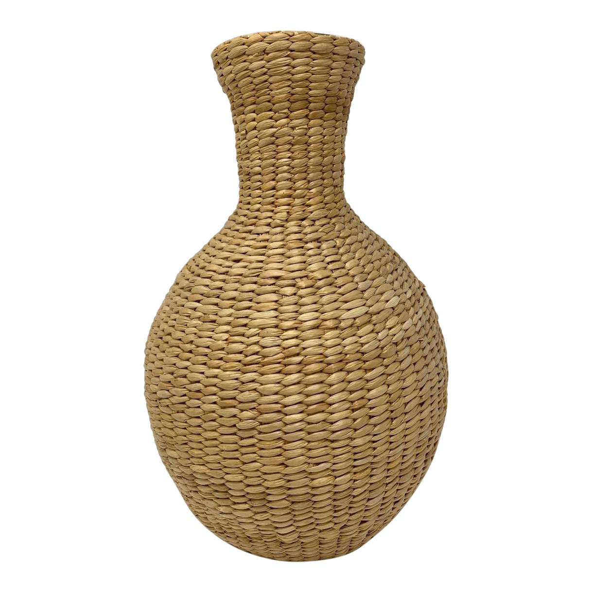 Woven JuteWrapped Glass Water Jug Vase Chairish