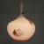 1960s Murano Pendant Lamp with Playing Card Images in Opaline Glass, 1960s For Sale - Image 5 of 18