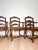 1980s Rush Top French Provincial Style Chairs - Set of 4 For Sale In San Francisco - Image 6 of 8