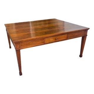 18th Century Walnut Table from Venetian Directory, 1770 For Sale