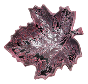 French Ceramic Leaf-Shaped Fruit Bowl from FPP Vallauris, 1960s