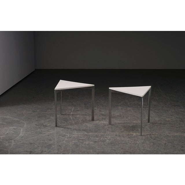 Modern Side Tables by Wim Den Boon, 1890s, Set of 2 For Sale - Image 11 of 14
