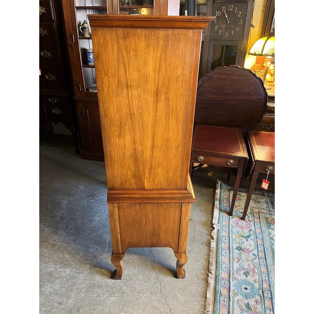 Wood Late 20th Century Milling Road Chest on Chest For Sale - Image 7 of 12