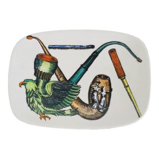 Trinket Tray Pipe Catchall by Bucciarelli Signed For Sale