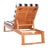 Wood Solano Sunlounger - Natural/Black Stripe For Sale - Image 7 of 9
