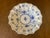 Originally used as relish, pickle, or small serving dish. Hand painted cobalt blue floral design. Distinctive 16 point...