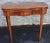 1920s Federal Style Satinwood Inlaid Flame Mahogany Serpentine Card Table For Sale - Image 10 of 10